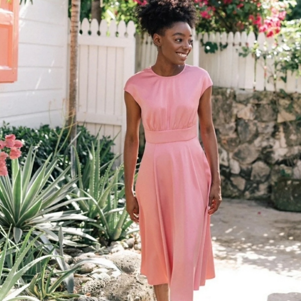 SOLD Gal Meets Glam Tea Rose colored Julia size 4